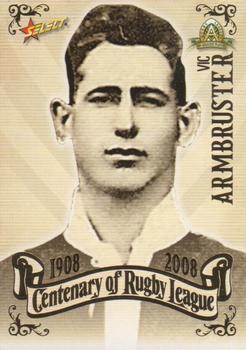 2008 NRL Centenary #27 Vic Armbruster Front